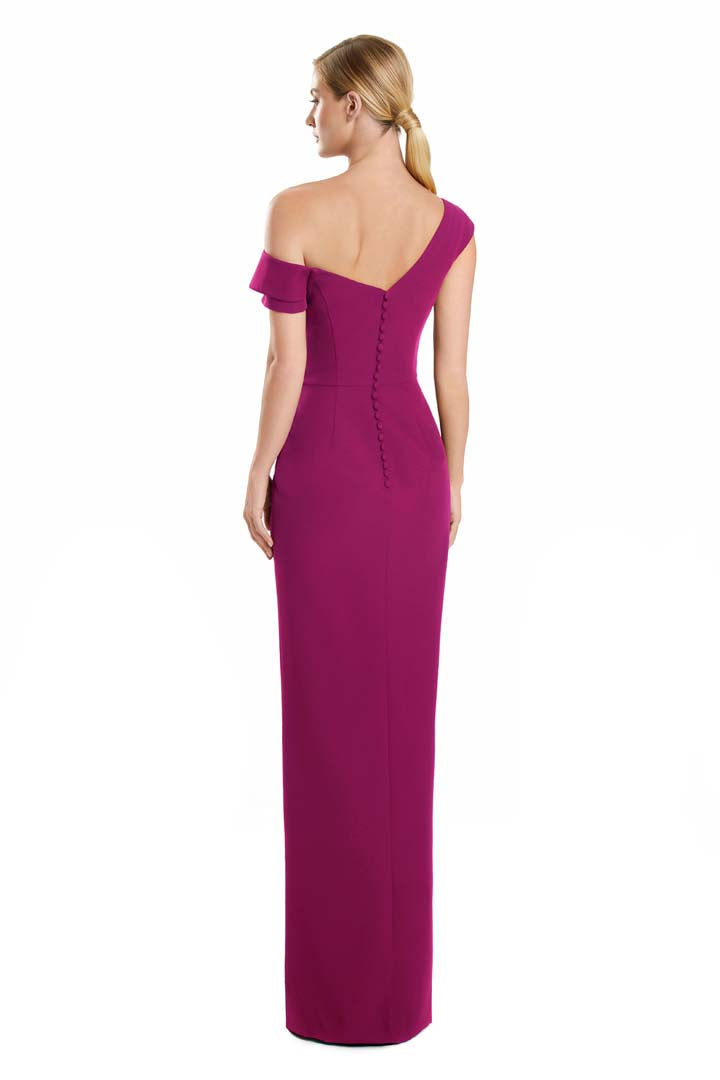Alexander by Daymor 3145F25 Pleated Long Evening Formal Dress