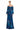 Formal Dresses A Line Formal Long Slit Pleated Floral Dress Teal/Multi
