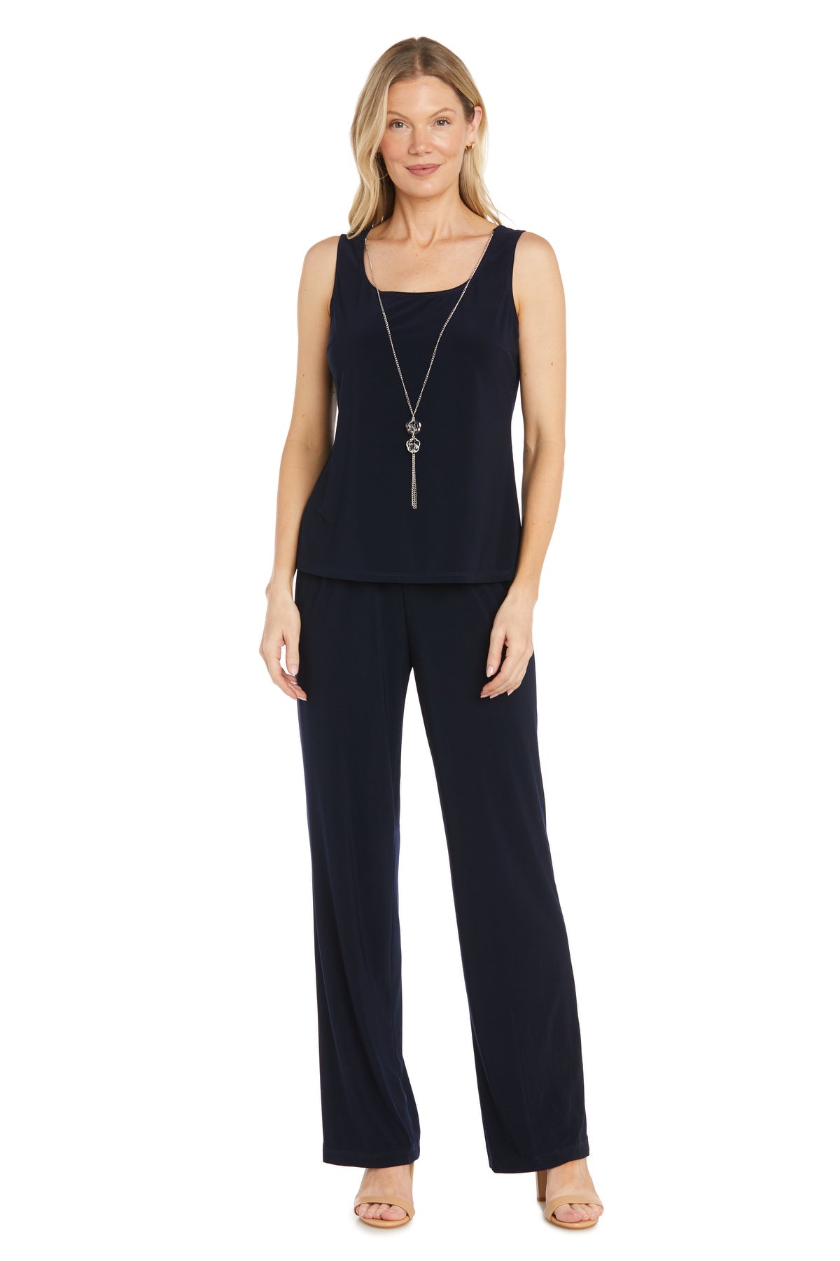 Pant Suit Long Floral Pant Suit Navy