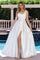 Wedding Dresses Pleated Long Bridal A Line Wedding Dress Off White