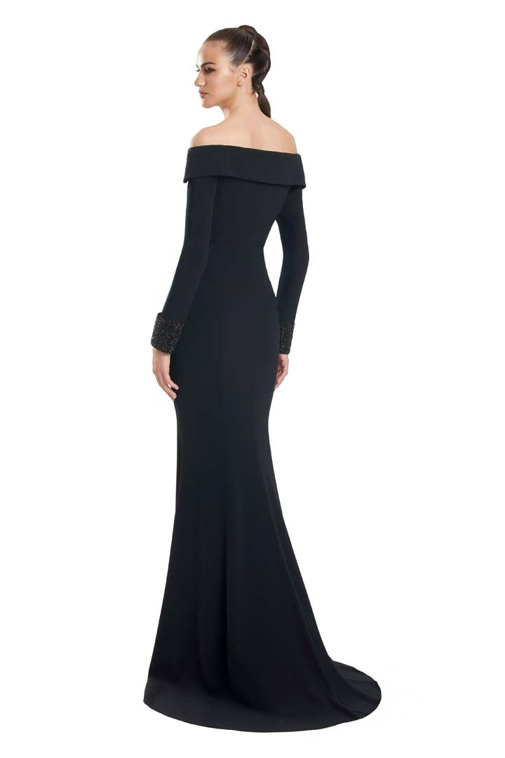 Formal Dresses Fitted Long Formal Evening Dress Black