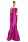Formal Dresses Floral Long Mermaid Formal Evening Dress Fuchsia