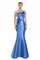 Formal Dresses Floral Long Mermaid Formal Evening Dress Perwinkle