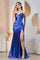 Prom Dresses Long Evening Slit Formal Prom Dress Royal Blue