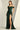 Prom Dresses Long Fitted Slit Formal Prom Dress Emerald