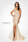 Formal Dresses Formal Long Beaded Lace Sequin Evening Dress Champagne/Nude