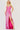 Prom Dresses Floral Formal Long Sequin Prom Hot-Pink
