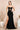 Prom Dresses Glitter Long Slit Detail Formal Prom Dress Black