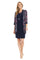 Mother of the Bride Dresses Short Daytime Jacket Mother of the Bride Dress Indigo