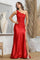 Prom Dresses Fitted Slit Long Formal Corset Prom Dress Black