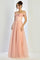 Prom Dresses Prom Long A Line Corset Glitter Formal Dress Rose