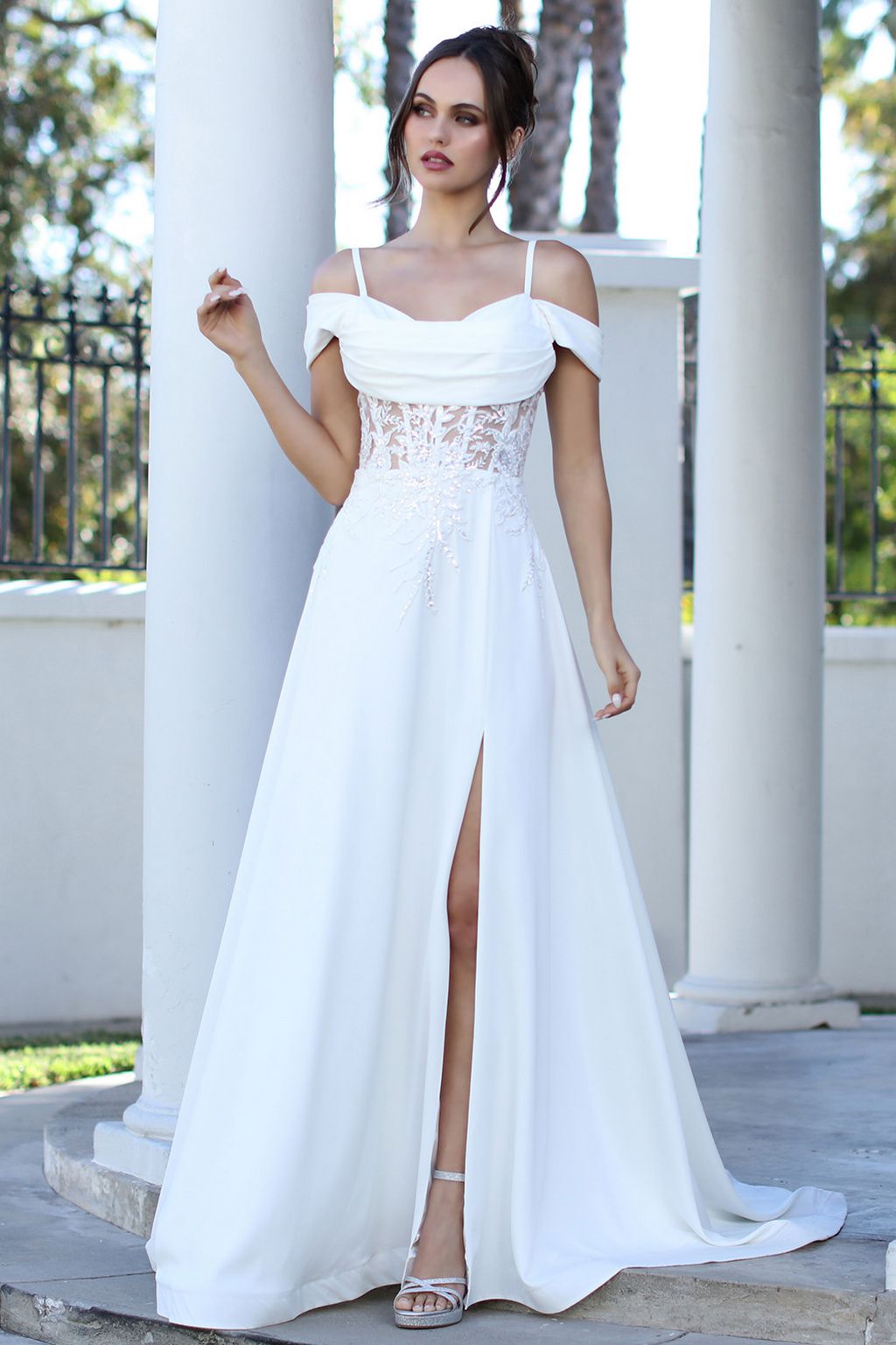 Adora Design 3251 Long Bridal Gown A Line Corset Wedding Dress