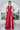 Prom Dresses Glitter Long Formal A Line Prom  Dress Fuchsia