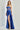 Prom Dresses Beaded Prom Long Formal Slit Corset Evening Dress  Royal Blue