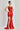 Prom Dresses Fitted Prom Long Corset Glitter Applique Formal Dress Red