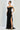Prom Dresses Fitted Corset Prom Long Formal Beaded Fringe Slit Dress Black