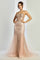 Prom Dresses Prom Long Mermaid Beaded Formal Dress Rose Gold