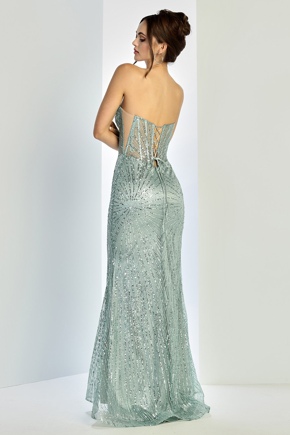 Adora Design 3279 Prom Long Corset Mermaid Formal Dress