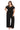 Jumpsuit Long Formal Jumpsuit Plus Size  Black
