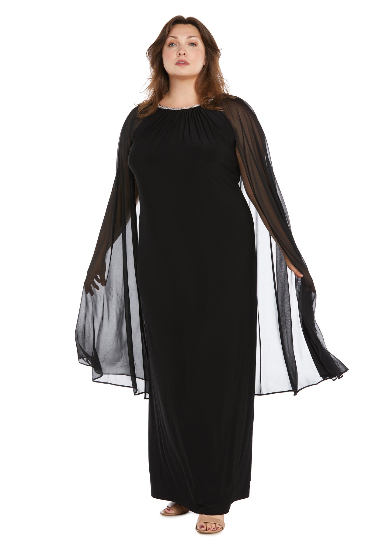 Mother of the Bride Dresses Long Formal Mother of the Bride Plus Size Dress Black