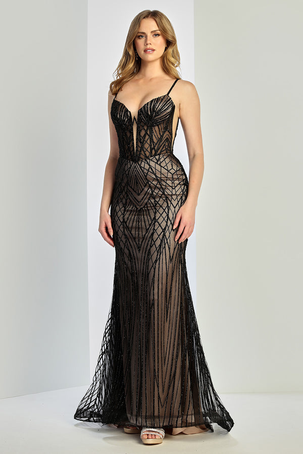 Adora Design 3300 Prom Long Mermaid Beaded Formal Dress
