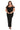 Plus Size Formal Dresses Plus Size Long Metallic Formal Evening Dress Black