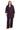 Pant Suit Long Pearl Lace Pan Suit Plus Size Dress Plum