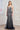Prom Dresses Fitted Formal Long Evening Prom Dress Navy Silver