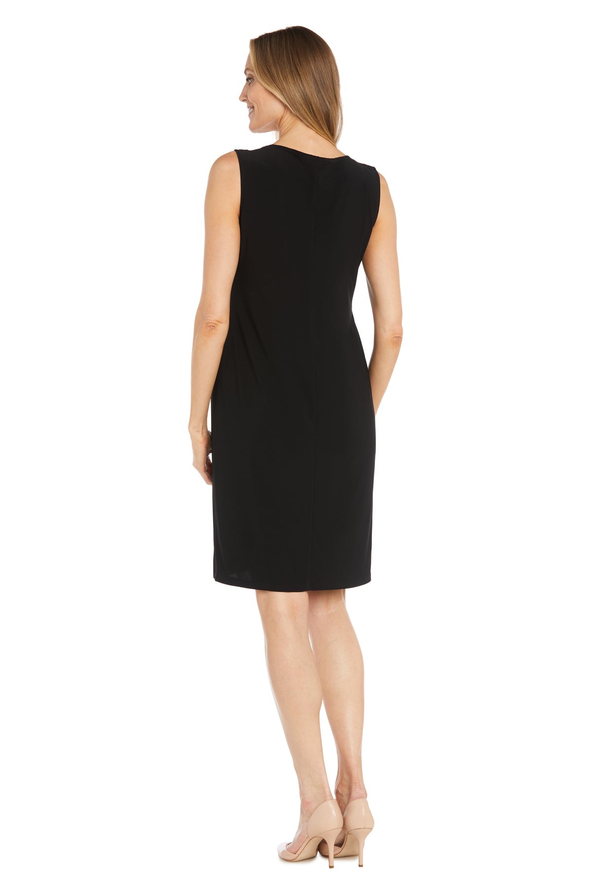 R&M Richards 3312 Short Glitter Mother of the Bride Jacket Dress