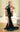 Prom Dresses Fitted Prom Long High Slit Velvet Formal Dress Hunter