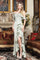 Prom Dresses High Low Slit Formal Prom Ruffle Dress Sage