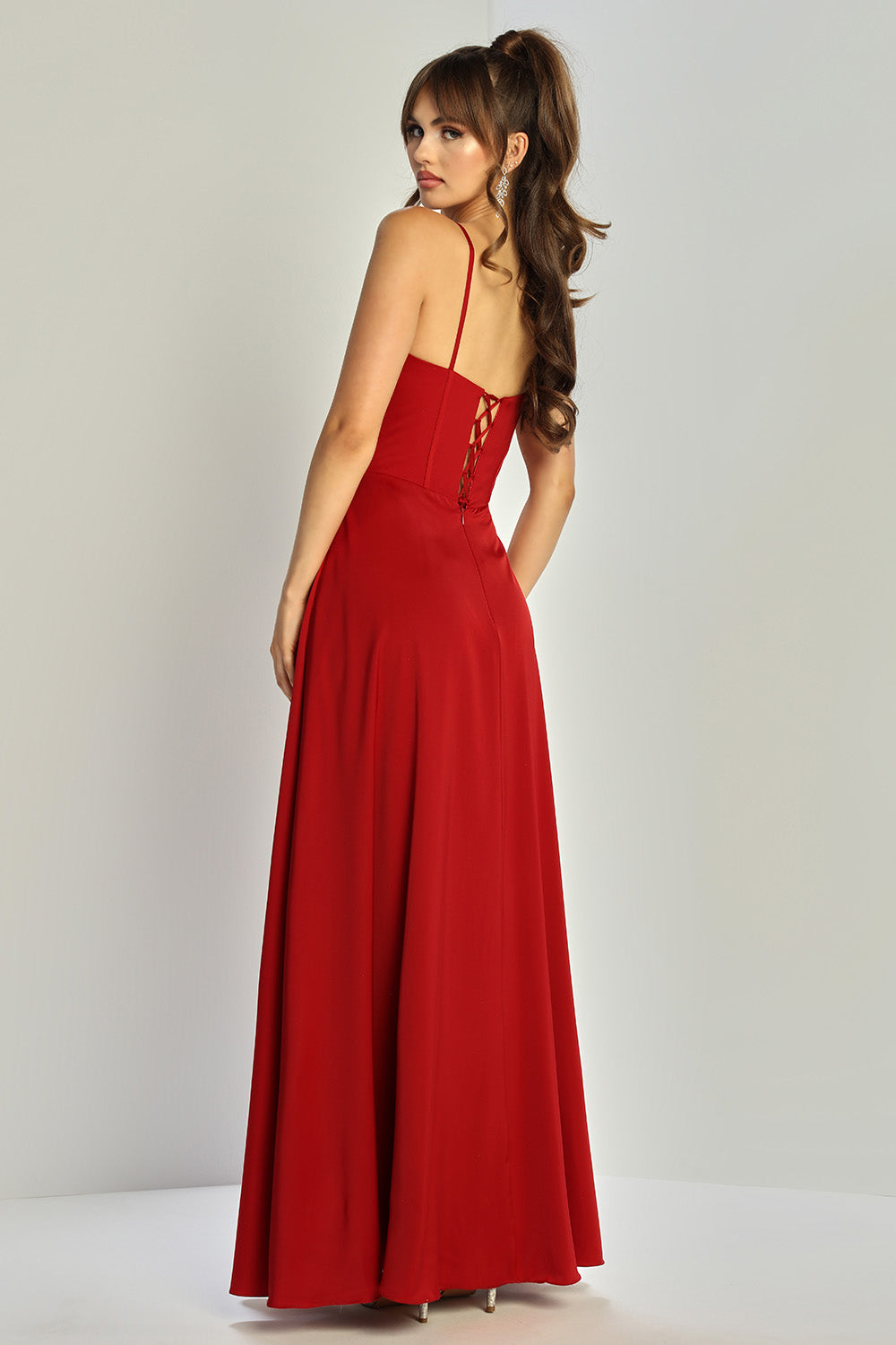 Prom Dresses Evening Long Formal A Line Prom Dress Burgundy