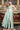 Prom Dresses Glitter Long Formal A Line Corset Prom Dress Sage