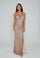 Prom Dresses Fitted Formal Long Prom Dress Gold Ombre