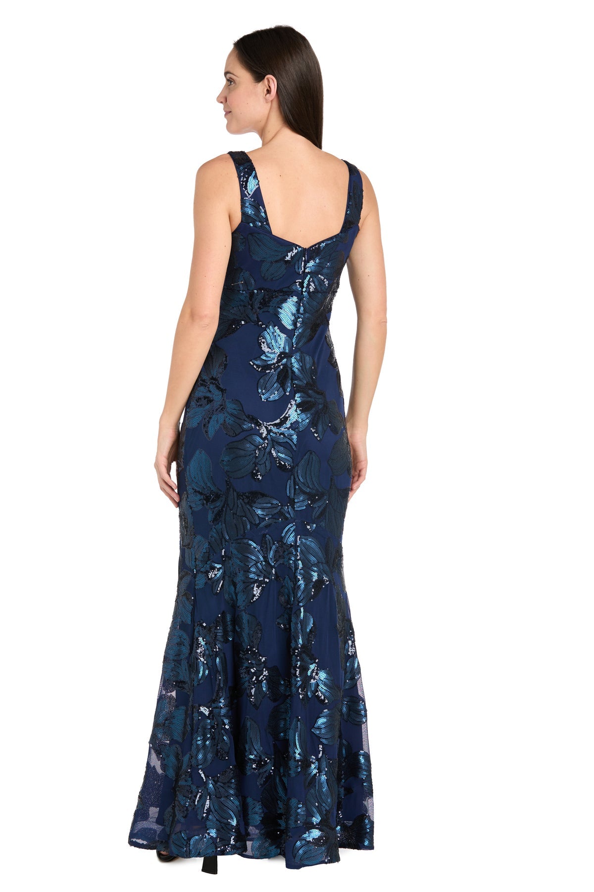 Formal Dresses Long Formal Sequin Evening Dress Navy