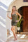 Cocktail Dresses Short Sequin Cocktail Dress Olive