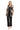 Pant Suit Formal Long Floral Jacket Pant Suit Champagne/Black