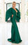 Formal Dresses Long Formal Kimono Sleeves Evening Dress Hunter