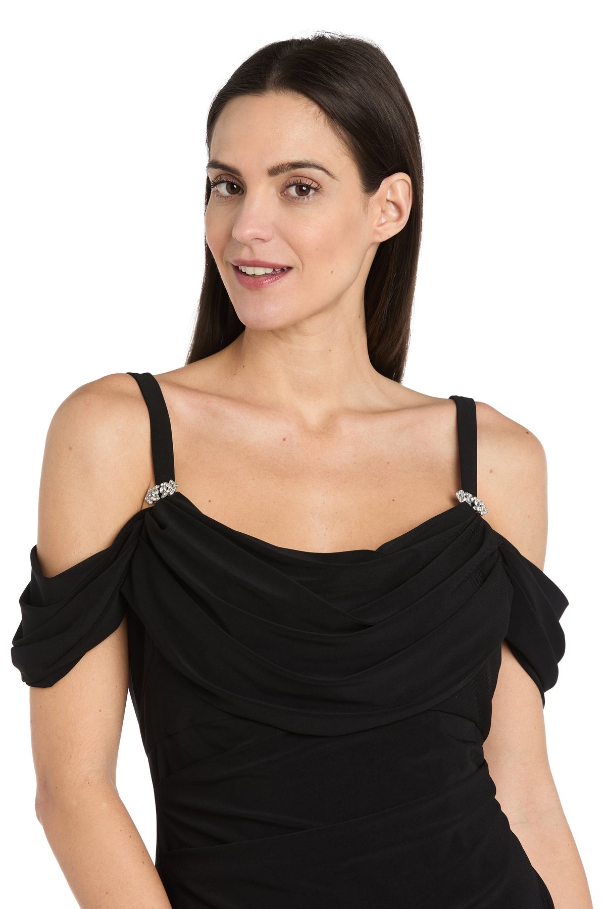 R&M Richards 3379 Long Formal Fitted Evening Dress