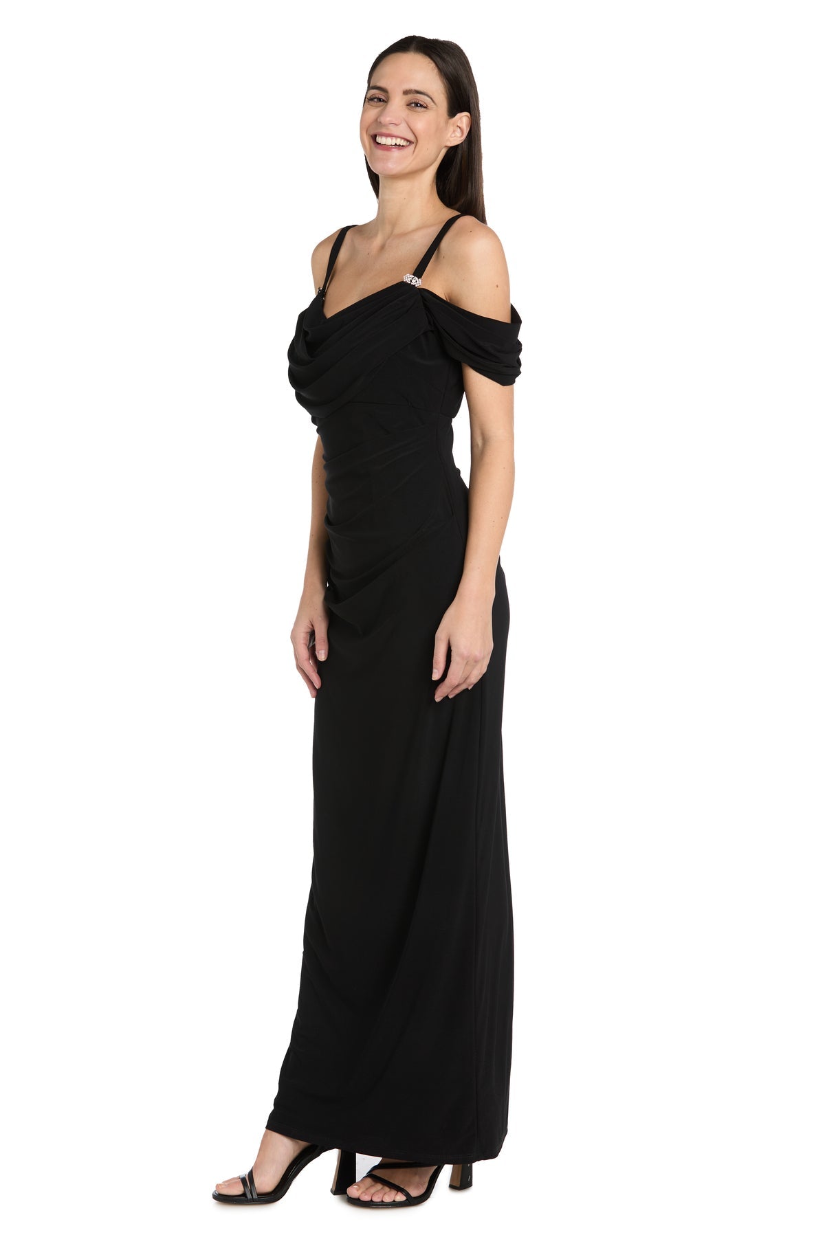 R&M Richards 3379 Long Formal Fitted Evening Dress