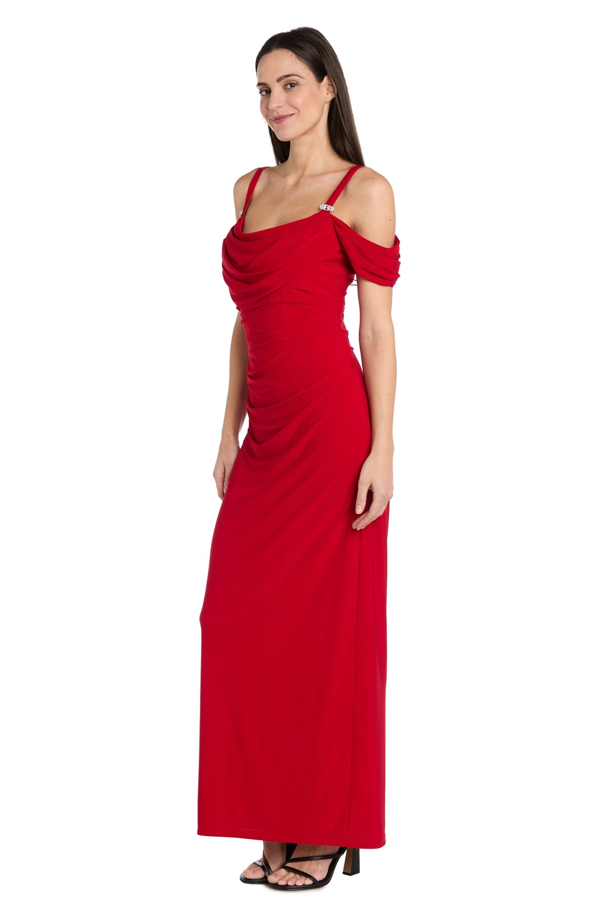 R&M Richards 3379 Long Formal Fitted Evening Dress