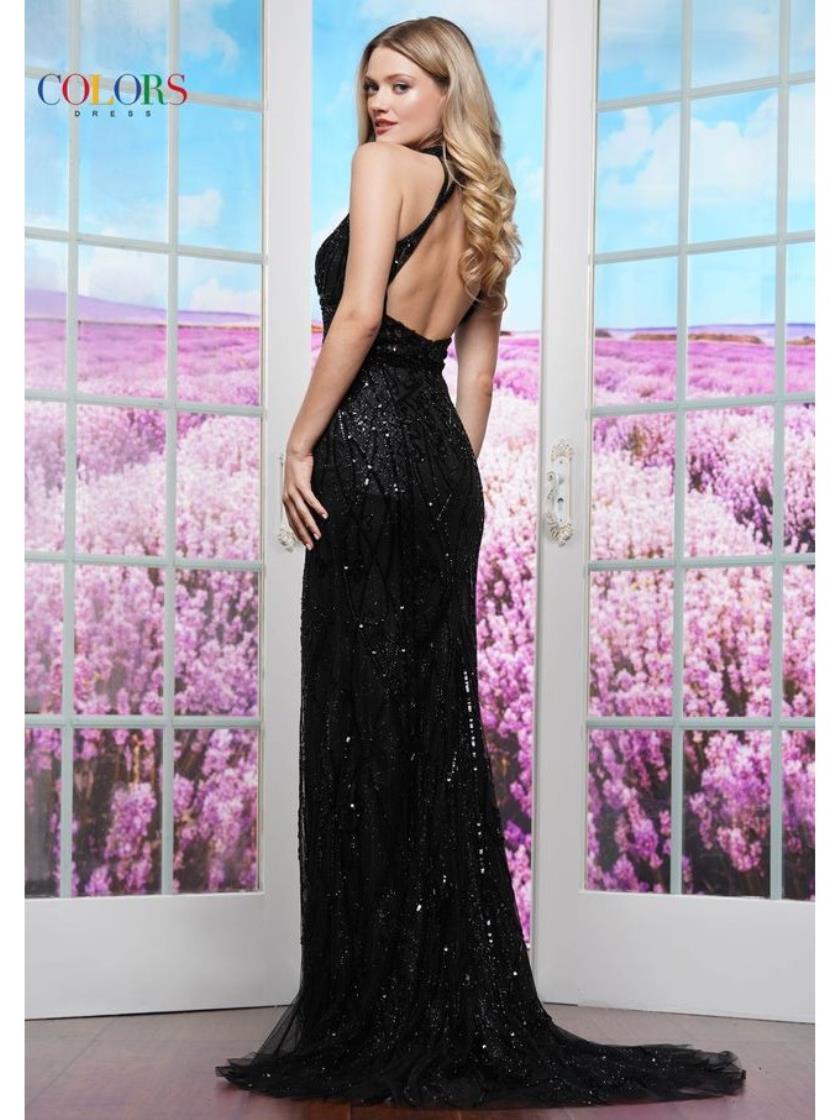 Colors 3390 Evening Long Formal Prom Dress