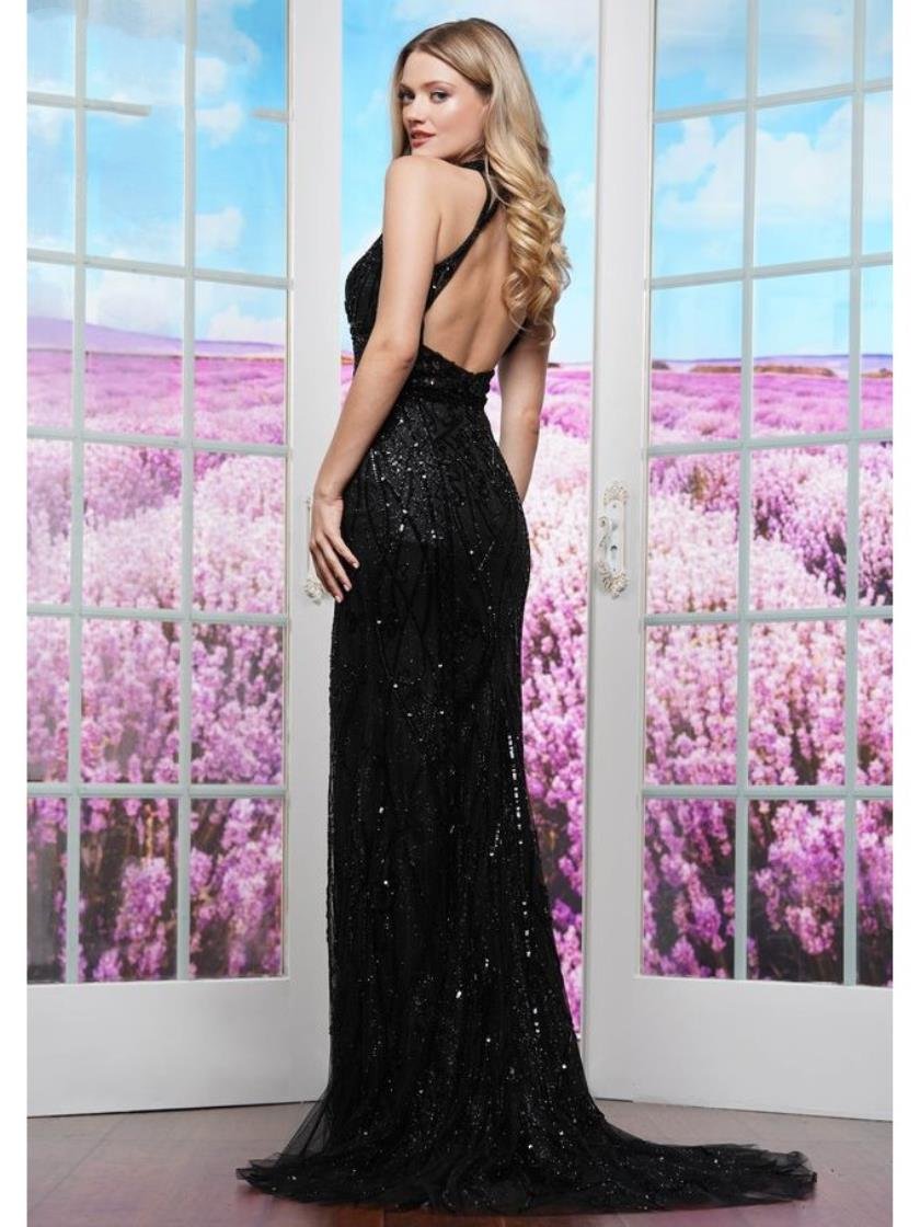 Black Simple Prom Party Dress Long Evening Dress   fg8100 main image 0