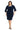 Plus Size Dresses Short Mother of the Bride Plus Size Jacket Dress Navy