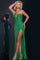 Prom Dresses Prom Long Beaded Fitted Formal Dress Green