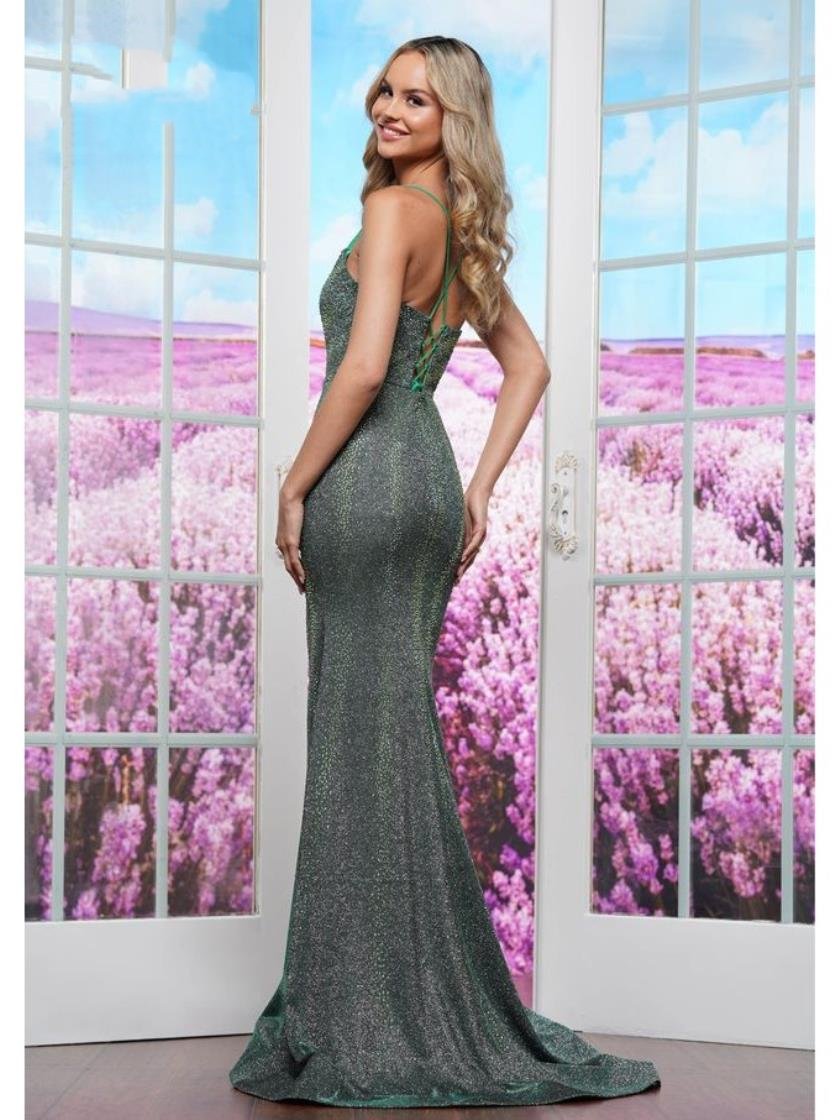 Prom Dresses Formal Long Evening Prom Dress Gunmetal