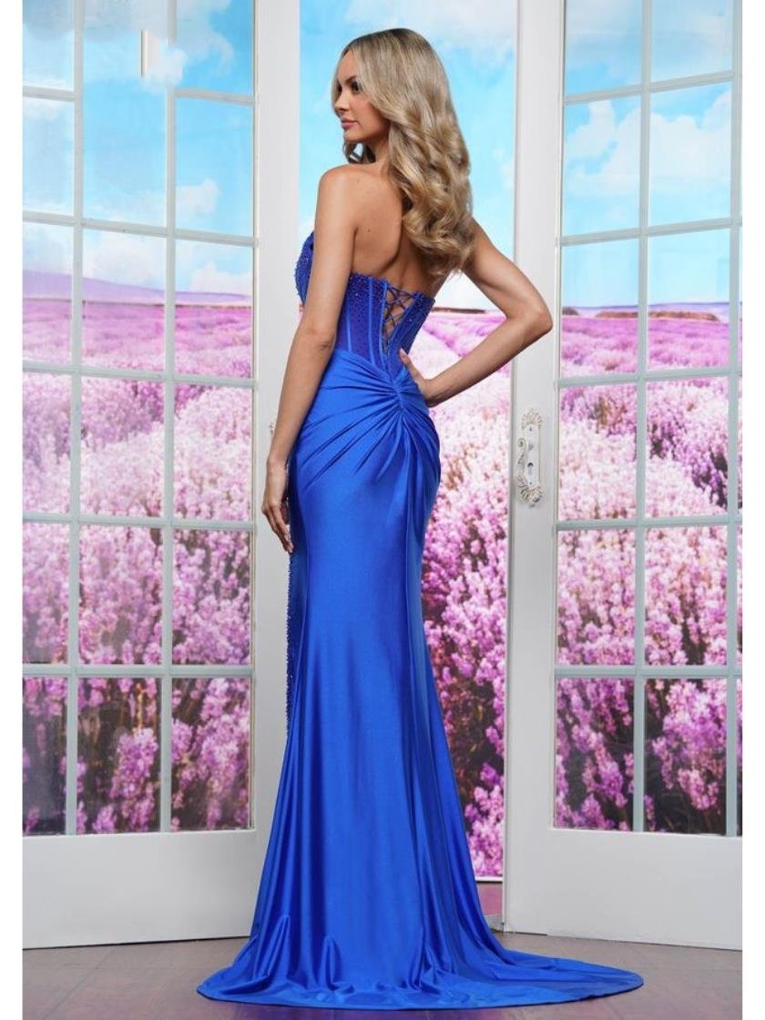 Prom Dresses Formal Fitted Long Prom Dress Royal