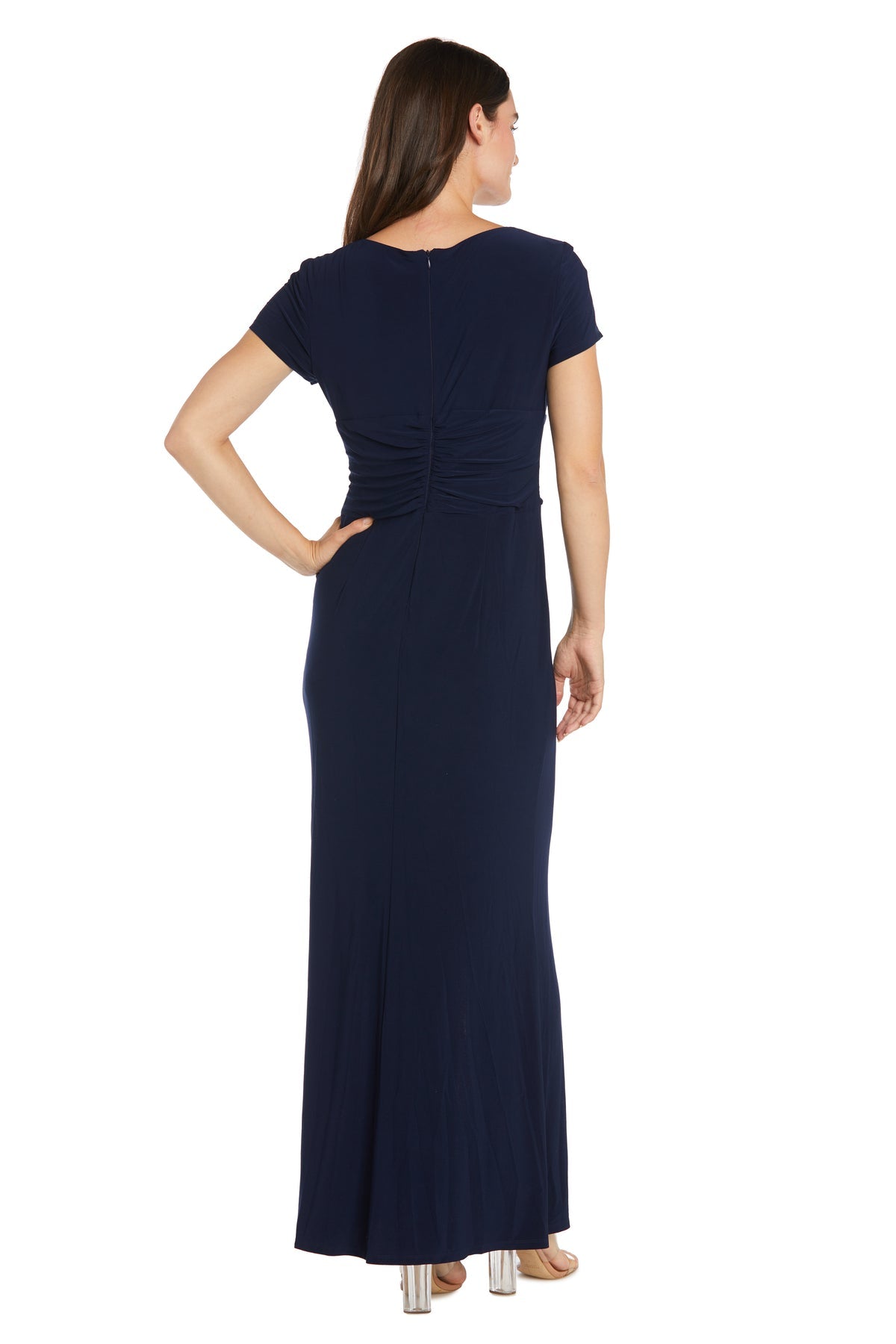 R&M Richards 3408 Fitted Long Formal Evening Dress