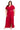 Plus Size Dresses Plus Size Long Ruffle Slit Formal Dress Red