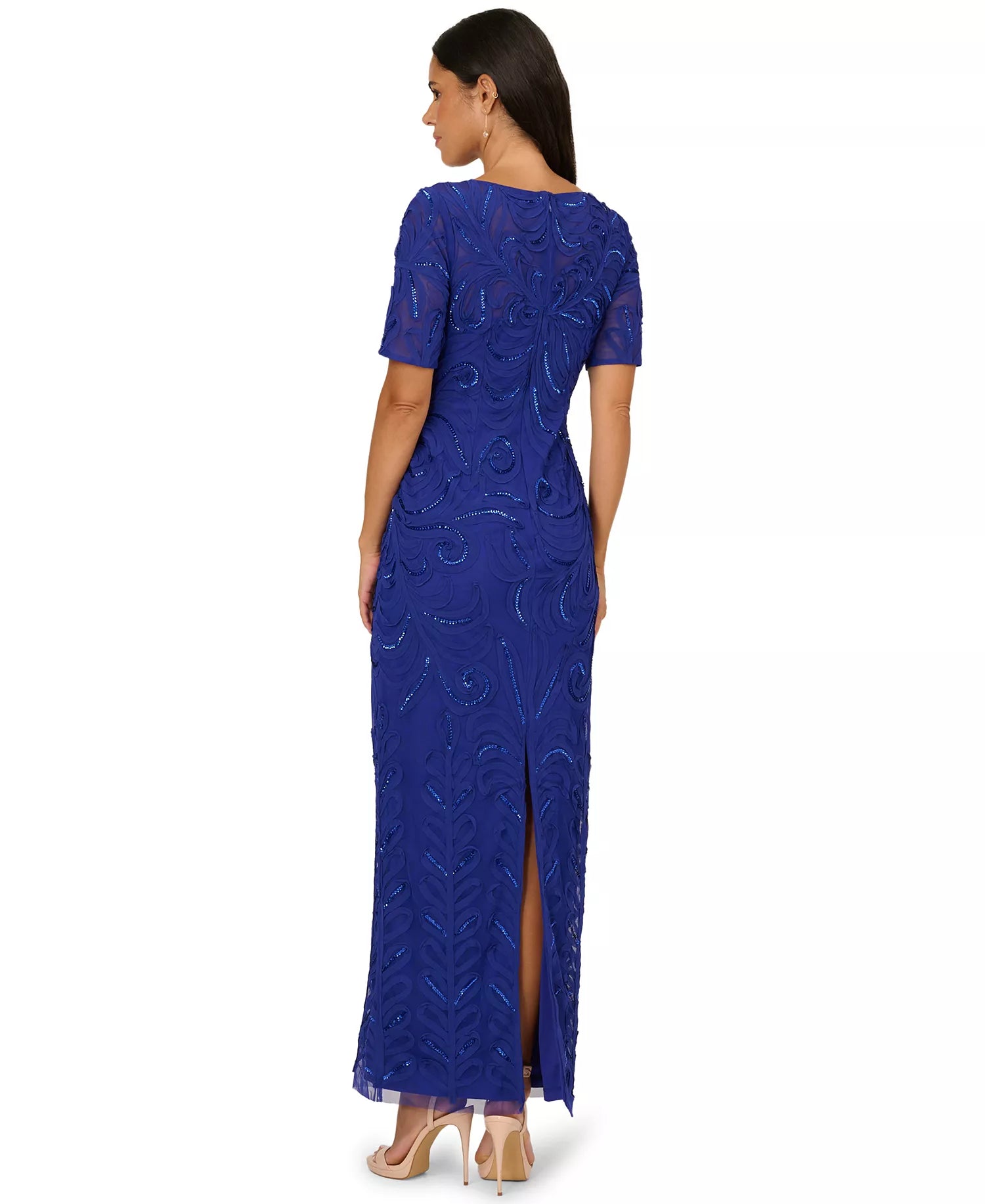 Soutache Column Dress Adrianna Papell AP1E212538